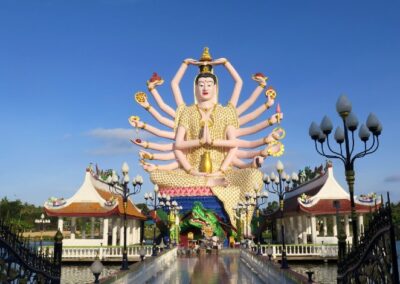 Guanyin vid Wat Plai Laem